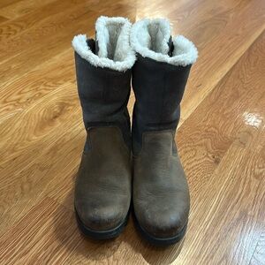 Sorel waterproof leather boots